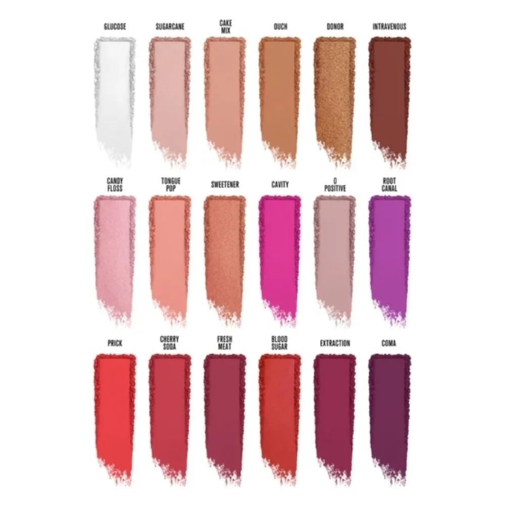NEW Jeffree Star Blood Sugar Eyeshadow Palette + Lipstick Makeup Bundle